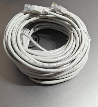 20 m Cable Ethernet Cat5e RJ45 Alta Velocidad Red