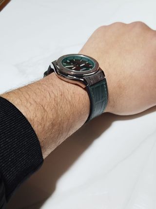 Reloj Poedagar Big Bang Verde 46mm Nuevo