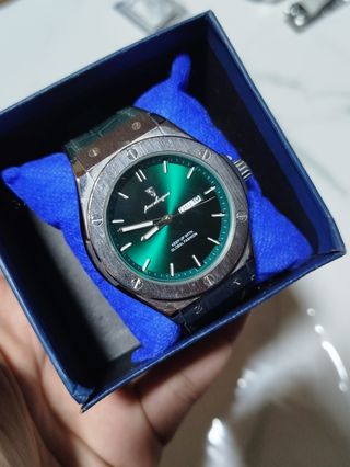 Reloj Poedagar Big Bang Verde 46mm Nuevo