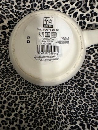 Tazza grande colazione in porcellana