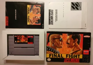 Final Fight SNES Super Nintendo NTSC