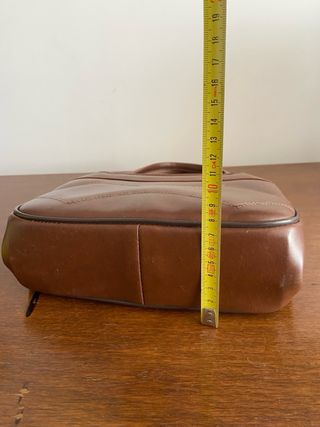 Bolso de mano marrón