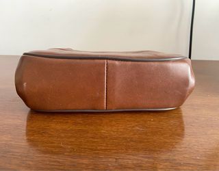 Bolso de mano marrón