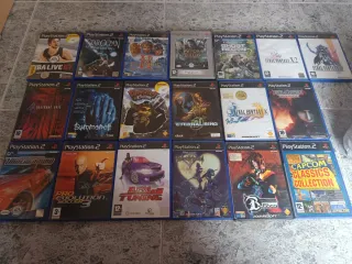 Lote Videojuegos PS2: NBA Live 07, Star Ocean, Res