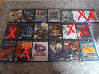 Lote Videojuegos PS2: NBA Live 07, Star Ocean, Res