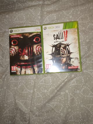 Xbox 360 Saw y Saw II VERSION ESPAÑOLA