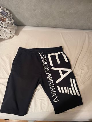 Pantalón corto Emporio Armani negro