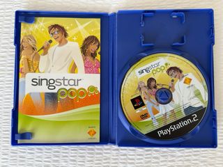 Singstar Pop PS2 Karaoke