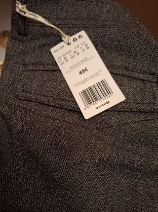 Pantalón Cargo Hombre Gris