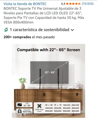 Pantalla Toshiba 40 Negra