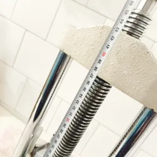 Prensa manual con manómetro