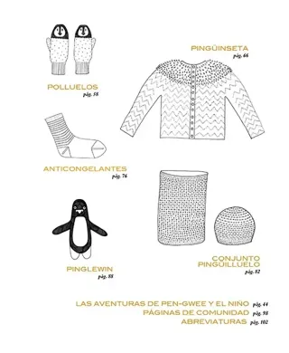 Pingüinos Una Colección de Punto