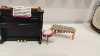 Casa Sylvanian Families con luces parque de juegos