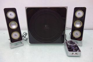 Logitech Z4 Altavoces 2.1 Negro/Plata