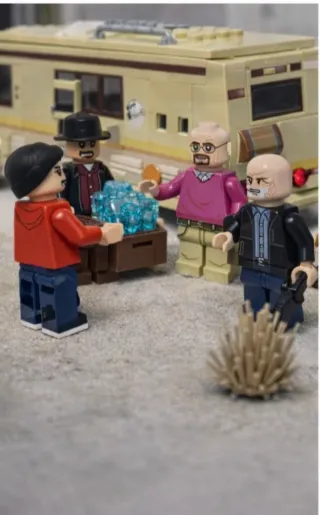 Set 6 Minifigure Breaking Bad + Camper