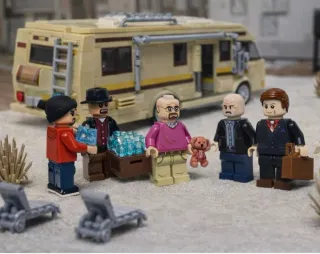 Set 6 Minifigure Breaking Bad + Camper