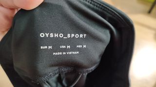 Leggings Oysho tobilleros negros