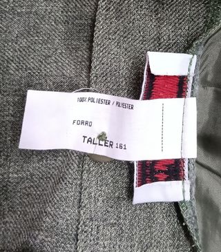 Falda Clásica Christian Lay Gris Caqui Talla 48