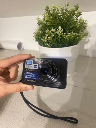 Sony Cybershot DSC-W580 Cámara Digital Negra