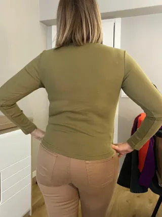 Camiseta verde militar Talla S