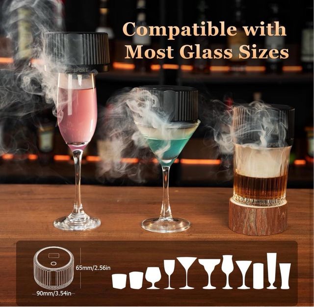 Kit Ahumador Cócteles Eléctrico