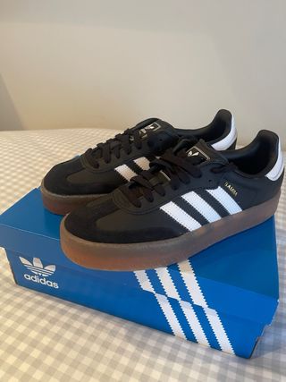 Adidas Samba Zapatillas Negras Marrones