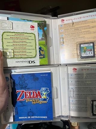 Zelda Spirit Tracks y Phantom Hourglass