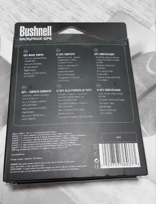 GPS Bushnell Backtrack