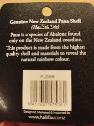 Colgante Kiwi Marine Opal Paua Shell