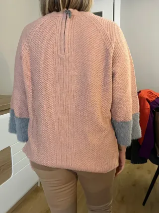 Jersey Fórmula rosa con detalles grises Talla M