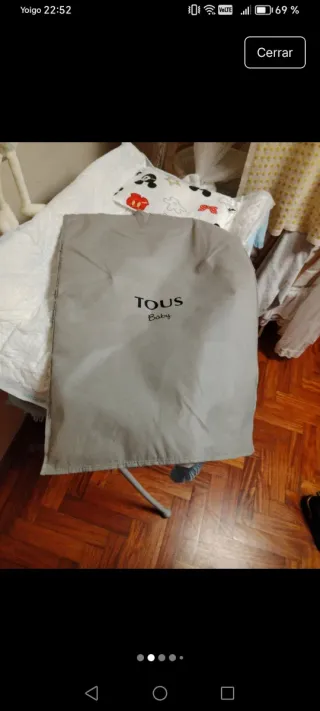 Saco manta Tous reversible