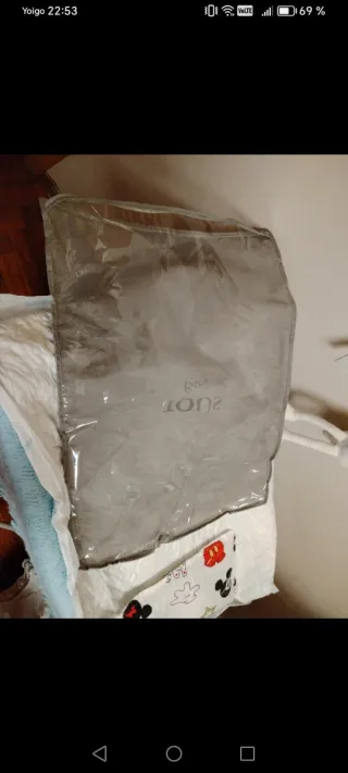 Saco manta Tous reversible