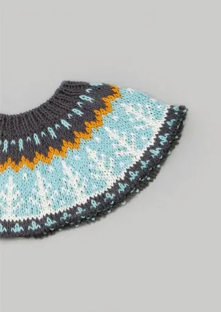 Botánico. Tejer jacquard