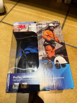 3M PELTOR MT13H221A Protectores Auditivos Negro