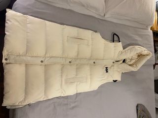 Cazadora color crudo Larga