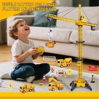 NUEVO! juguete Grúa Torre Teledirigida 2.4GHz