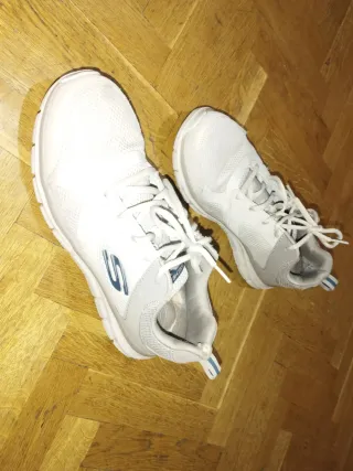 Zapatillas Skechers Track-Syntac Hombre Gris/Blanc