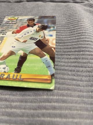 Cromo Raul Gonzalez El Mejor 95-96 Mundicromo
