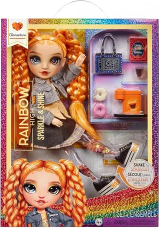 Rainbow High Clementine Muñeca Sparkle & Shine