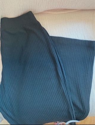 Pantalones de punto ONLY negros