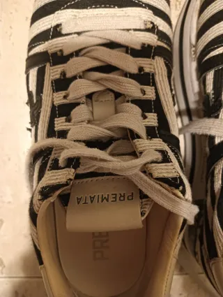 Zapatillas Premiata de Prada, Rayas, n°37