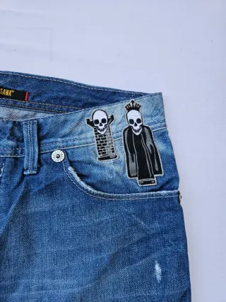 Calças Takeshy Kurosawa Vintage - Skull & Ches