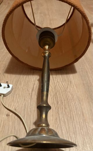 2 Vecchie Lampade da Tavolo