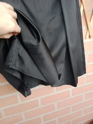 Vestido fiesta negro mujer Talla M (38)