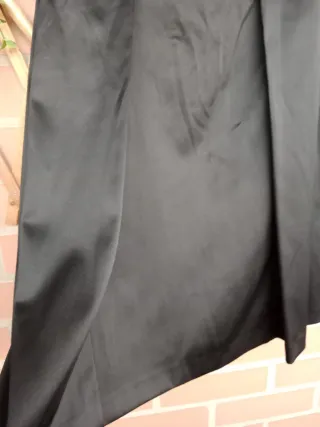 Vestido fiesta negro mujer Talla M (38)