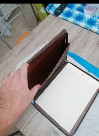 Portadocumenti Pelletteria Fiorentina Marrone