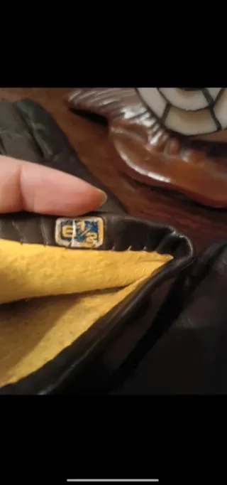 Guantes marrón vintage