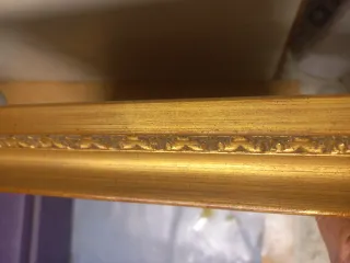 Espejo antiguo dorado  Escuchó ofertas