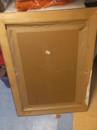 Espejo antiguo dorado  Escuchó ofertas