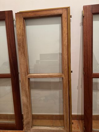 Ventanas climalit madera
